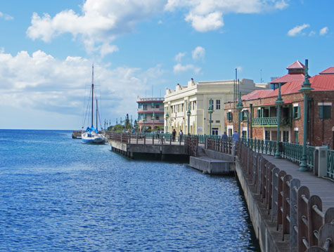The Careenage in Historic Bridgetown