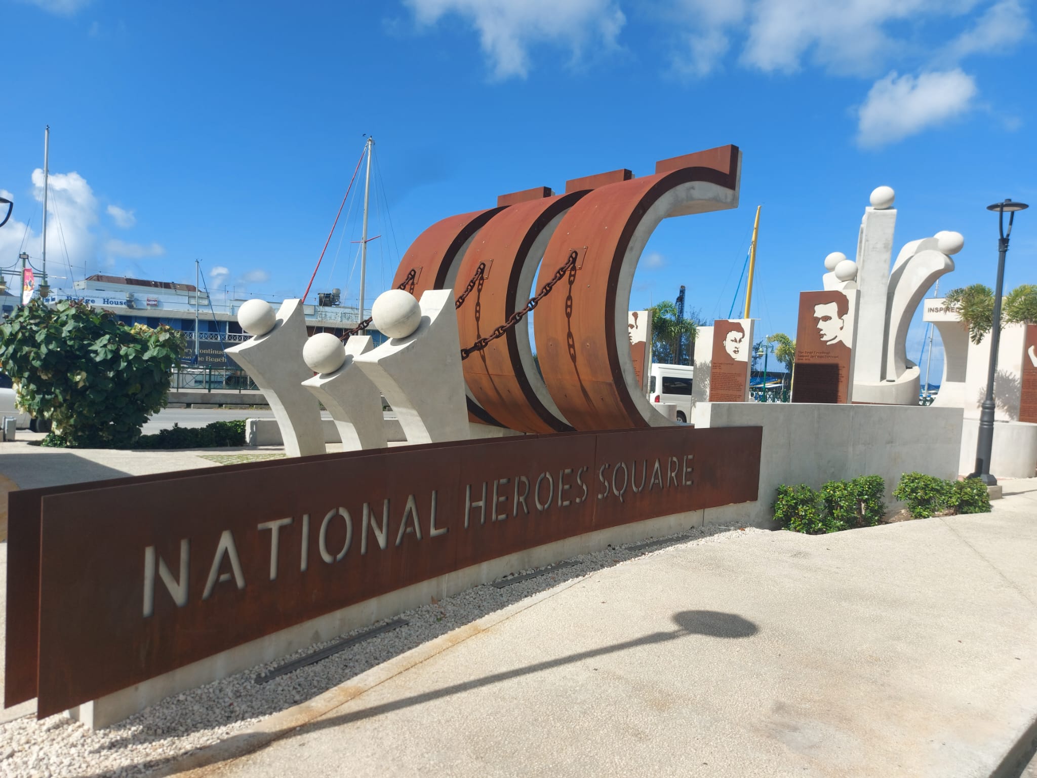 National Heroes Square in Bridgetown