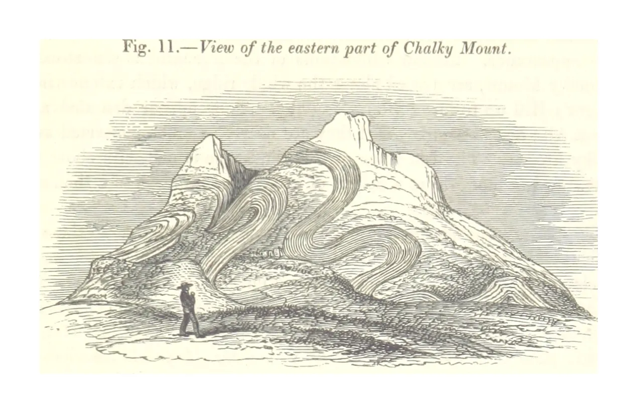 Historic view of Chalky Mount